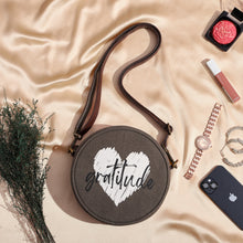 Load image into Gallery viewer, GRATITUDE ROUND CROSSBODY, M-1828(ORIGINAL LEATHER)