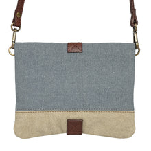 Load image into Gallery viewer, Finley Dusty Blue Crossbody, M-1813 (ORIGINAL LEATHER)