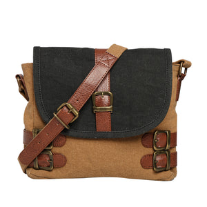 Buckled-up Brown Suger Crossbody, M-1816