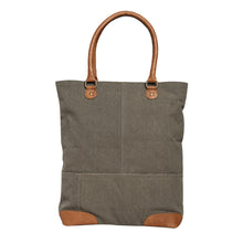 Load image into Gallery viewer, Escape The Ordinary Canvas Tote, M-1802 (ORIGINAL LEATHER)