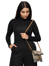 Load image into Gallery viewer, Finley Stone Cowhide Crossbody, M-1812 (ORIGINAL LEATHER)