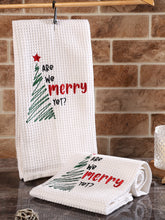 Load image into Gallery viewer, MERRY DISHTOWEL- Set Of 2, MH-310