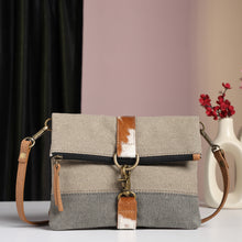 Load image into Gallery viewer, Finley Stone Cowhide Crossbody, M-1812 (ORIGINAL LEATHER)