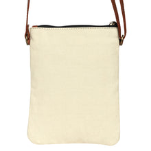 Load image into Gallery viewer, Ava Ice Grey Canvas Crossbody, M-1818
