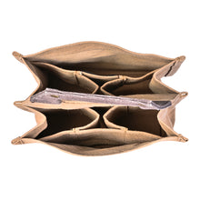 Load image into Gallery viewer, Working on my six pack Up-Cycled Canvas Beer Caddy M-6549