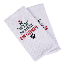 Load image into Gallery viewer, WOOF DISHTOWEL- Set Of 2, MH-311