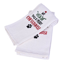 Load image into Gallery viewer, WOOF DISHTOWEL- Set Of 2, MH-311