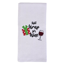 Load image into Gallery viewer, WRAP FOR WINE DISHTOWEL- Set Of 2, MH-308