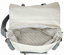 Load image into Gallery viewer, Sebastian Up-Cycled Canvas Messenger Bag SM-209
