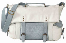 Load image into Gallery viewer, Sebastian Up-Cycled Canvas Messenger Bag SM-209
