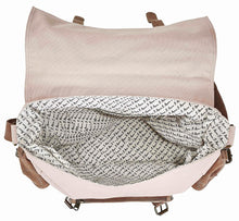 Load image into Gallery viewer, Sebastian Up-Cycled Canvas Messenger Bag SM-210