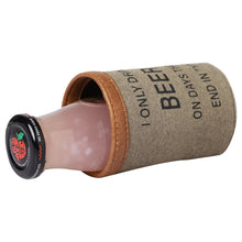 Load image into Gallery viewer, ON DAYS Up-Cycled Canvas Can Cover, M-6541