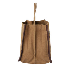 Load image into Gallery viewer, B.E.E.R. Up-Cycled Canvas Beer Caddy, M-6546