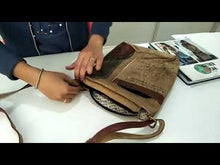 Load and play video in Gallery viewer, Identified Crossbody, M-3602 CHARCOAL