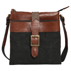 INTERMIX  CROSSBODY- BLACK, M-1809