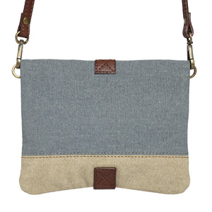 Finley Dusty Blue Crossbody, M-1813 (ORIGINAL LEATHER)