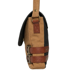 Buckled-up Brown Suger Crossbody, M-1816