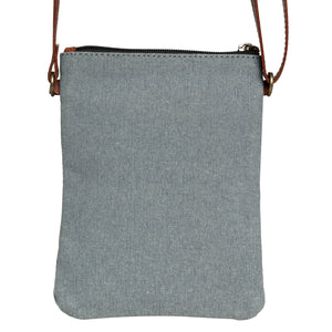 Ava dusty blue Crossbody  M-1815