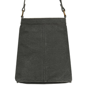 Two In One Black Grey Canvas, M-1804 (ORIGINAL LEATHER)