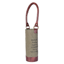 Load image into Gallery viewer, WANGRY Up-Cycled Canvas Wine Bag M-6556
