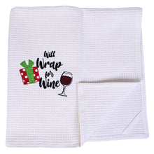 Load image into Gallery viewer, WRAP FOR WINE DISHTOWEL- Set Of 2, MH-308
