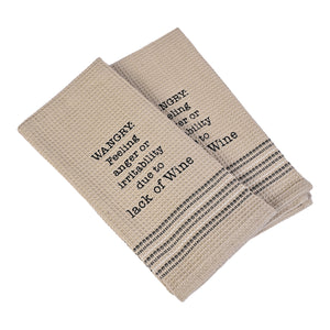 WANGRY DISHTOWEL- Set Of 2, MH-300