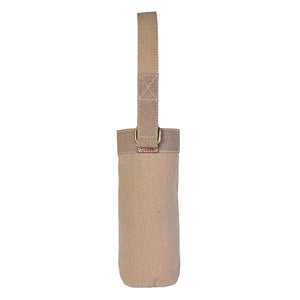GOOD TIMES FLOW Up-Cycled Canvas Wine Bag M-6554