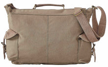 Load image into Gallery viewer, Sebastian Up-Cycled Canvas Messenger Bag SM-208
