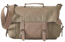 Load image into Gallery viewer, Sebastian Up-Cycled Canvas Messenger Bag SM-208
