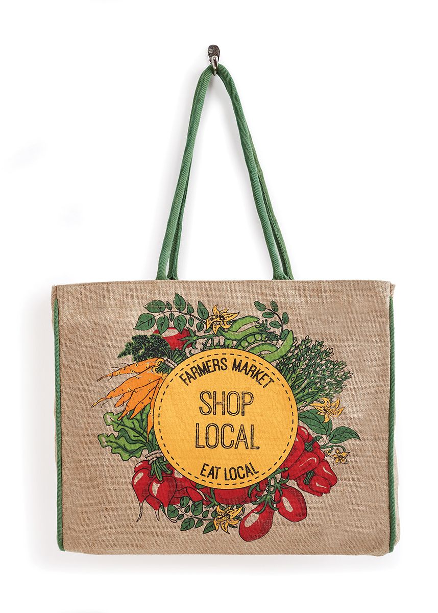 Shop Local Burlup Tote, B-506