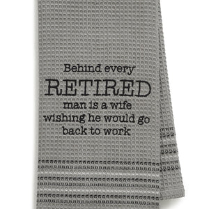 Go To Work! Dishtowel- Set Of 2, MH-183