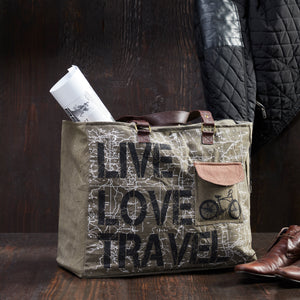 Live Love Travel Travel Weekender, M-3725
