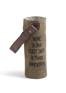 Wine Is Like Duct Tape Wine Bag, M-3748