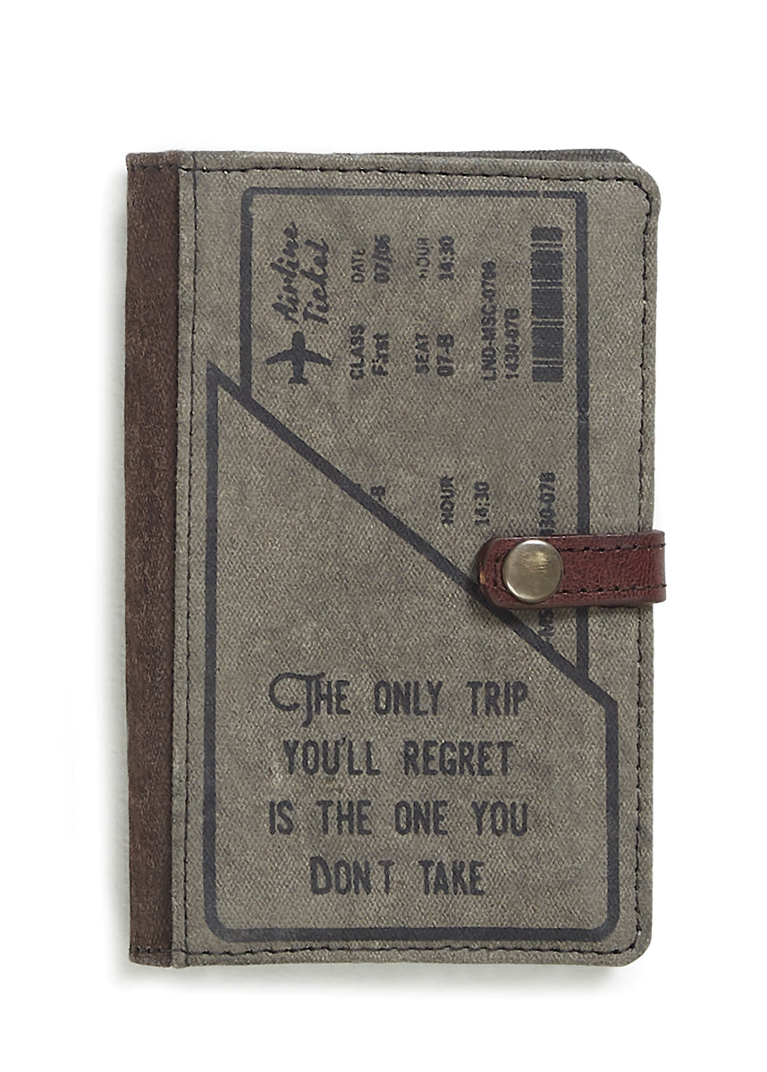 Trip Regrets Passport Travel Wallet, M-4111
