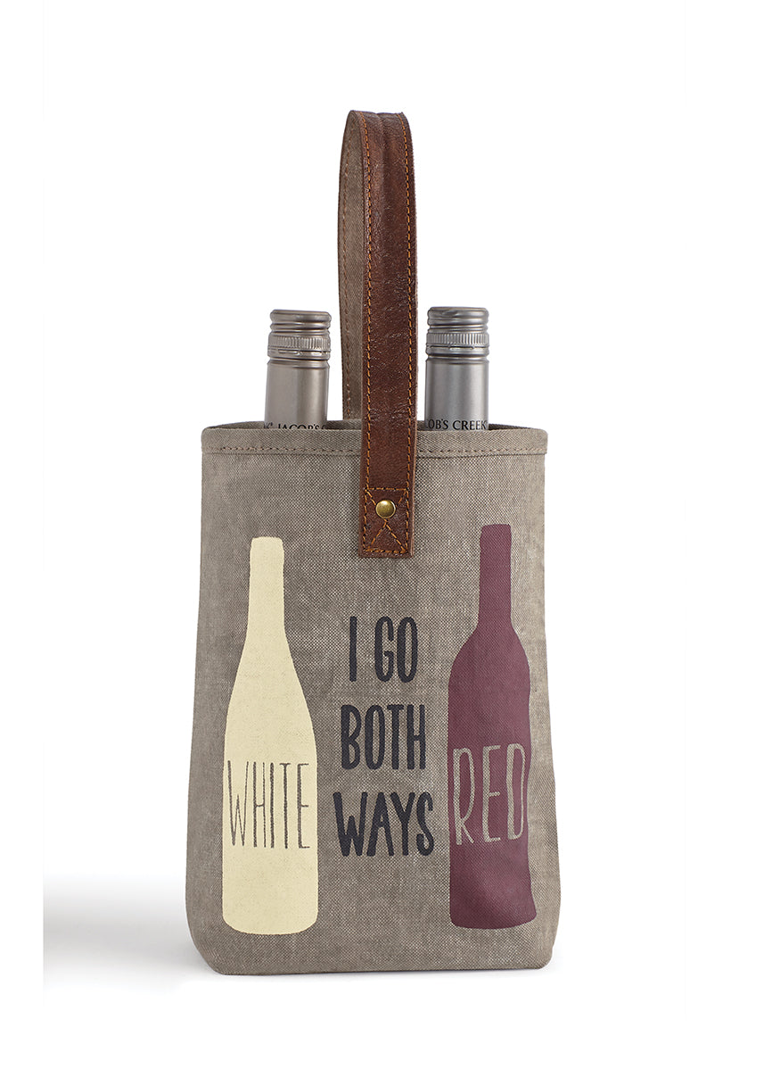 Both Ways Double Wine Bag, M-5118