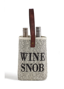 Wine Snob Double Wine Bag, M-5119