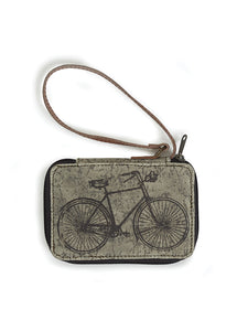 Mona B. Cruiser Convertible Up cycled Canvas Cross body Bag with