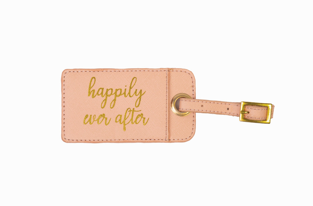 Happily Ever After Luggage Tag, M-5836