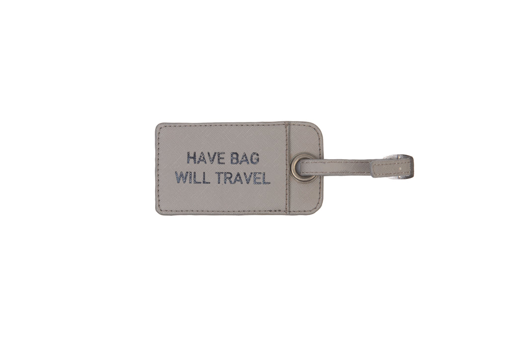 Will Travel Luggage Tag, M-5864