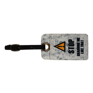 Stop Luggage Tag, M-6123