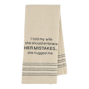 Her Mistake Dishtowel- Set Of 2, MH-260